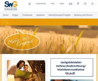 STW-Ger.de(Stadtwerke Germersheim) Screenshot
