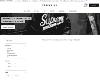 Stwear.pl(STWEAR) Screenshot