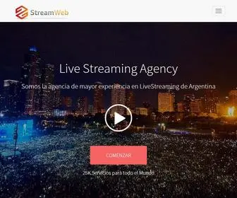 Stweb.tv(Streaming Agency) Screenshot