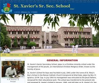 Stxaviersschooljaipur.com(Stxaviersschooljaipur) Screenshot