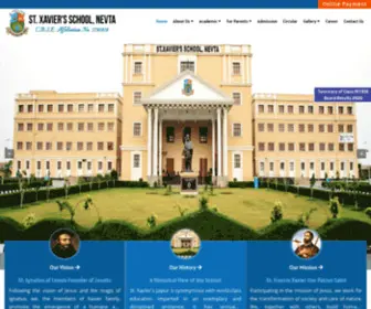 Stxaviersschoolnevta.com(Xaviers School Nevta) Screenshot