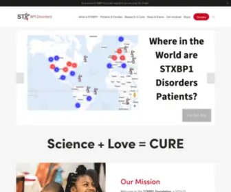 STXBP1Disorders.org(STXBP1 Foundation) Screenshot