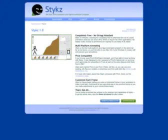 STYKZ.net(Stykz • Home) Screenshot
