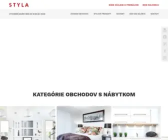 STyla.sk(Nábytok Bratislava) Screenshot