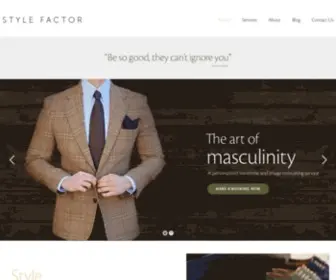 STyle-Factor.com(Fashion, Personal Stylist in Dubai) Screenshot