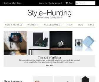 STyle-Hunting.com(STyle Hunting) Screenshot