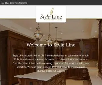 STyle-Line.ca(Style Line Manufacturing) Screenshot