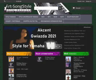 STyle-Muzyczne-Yamaha.pl(Style muzyczne Yamaha) Screenshot