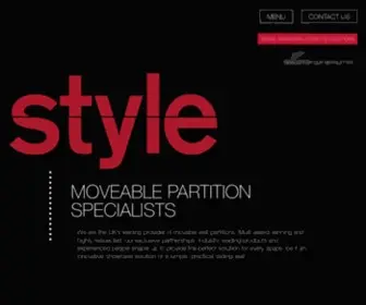 STyle-Partitions.co.uk(The moving wall company) Screenshot