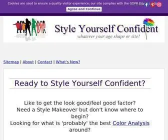 STyle-Yourself-Confident.com(Style Yourself Confident) Screenshot