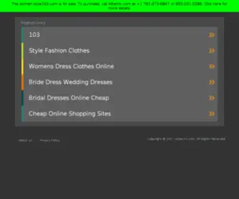 STyle103.com(STyle 103) Screenshot