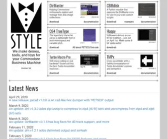 STyle64.org((an NTSC/C64 demo group)) Screenshot
