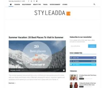 STyleadda.in(Create an Ecommerce Website and Sell Online) Screenshot