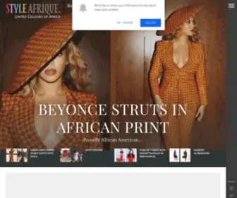 STyleafrique.com(African Fashion & Lifestyle) Screenshot