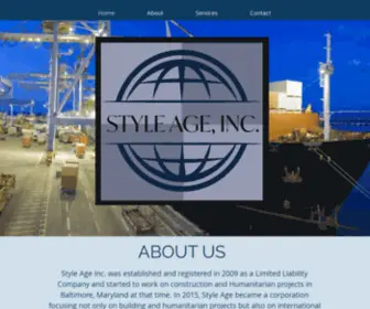 STyleageinc.com(Home) Screenshot