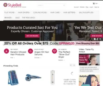 STylebell.com(Professional Hair and Beauty Supplies) Screenshot