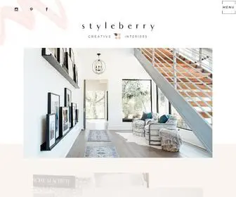 STyleberrycreative.com(Styleberry Creative Interiors) Screenshot