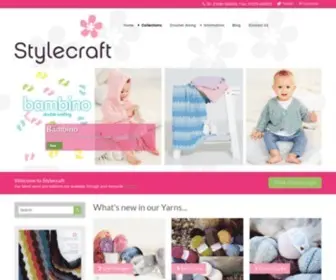 STylecraft-Yarns.co.uk(Stylecaft Yarns) Screenshot