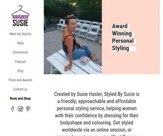 STyledbysusie.co.uk(Award Winning Personal Styling) Screenshot