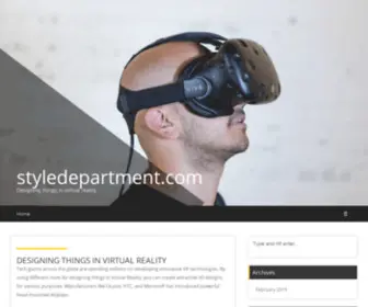 STyledepartment.com(Designing things in virtual reality) Screenshot