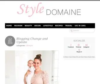 STyleDomaine.com(Style Domaine) Screenshot