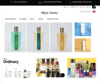 STyledotty.com(Shop Ordinary Skincare at best prices in India) Screenshot