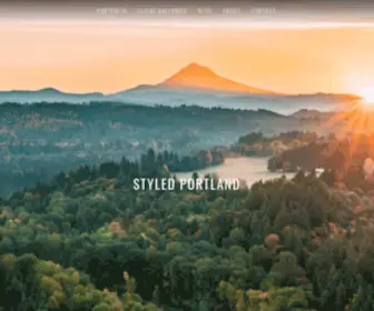 STyledportland.com(Styled Portland) Screenshot