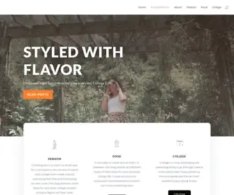 STyledwithflavor.com(STyledwithflavor) Screenshot