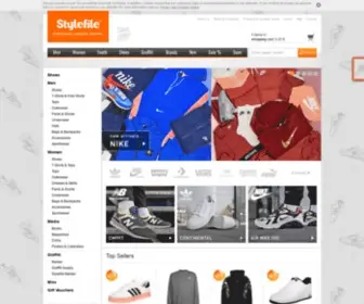 STylefile.com(Streetwear &amp; Graffiti at Stylefile) Screenshot