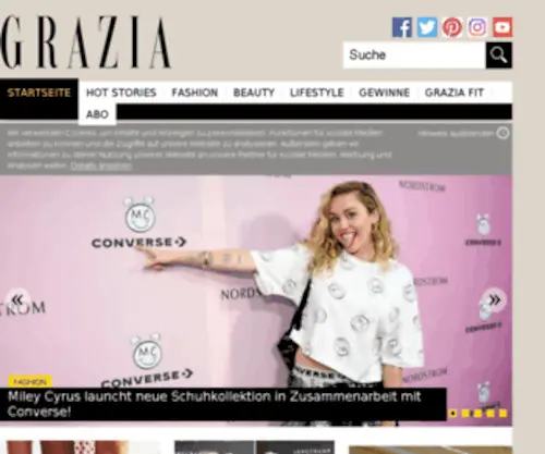 STylefindertour.de(GRAZIA Deutschland) Screenshot