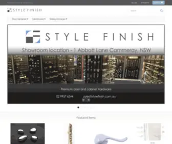 STylefinish.com.au(Style Finish) Screenshot