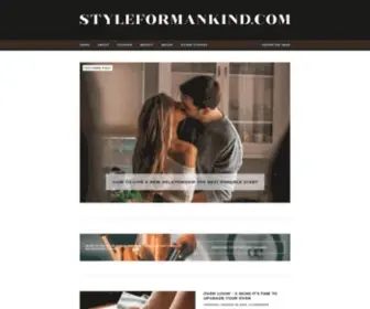 STyleformankind.com(Minimal and Scandinavian Interiors BlogDecor Trends) Screenshot