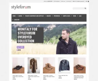 STyleforummarket.com(Styleforum Market) Screenshot