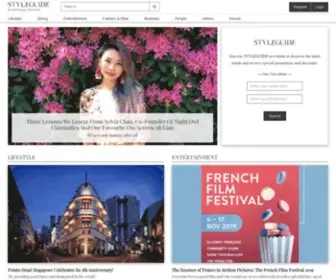 STyleguide.sg(Redefining Lifestyle) Screenshot