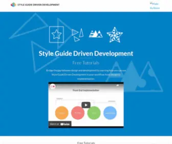 STyleguidedrivendevelopment.net(Style Guide Driven Development HomeStyle Guide Driven Development) Screenshot