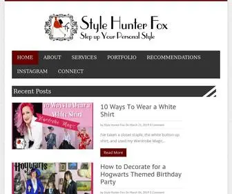 STylehunterfox.com(Style Hunter Fox) Screenshot