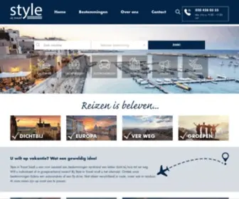 STyleintravel.nl(De specialist op het gebied van fly) Screenshot