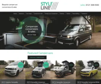 STylelineconversions.co.uk(StyleLine Camper Van Conversions & Sales Birmingham) Screenshot