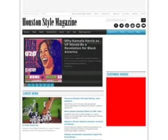 STylemagazine.com(Houston Style Magazine) Screenshot