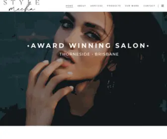 STylemechanics.com.au(The pursuit of excellence in all facets of hairdressing) Screenshot