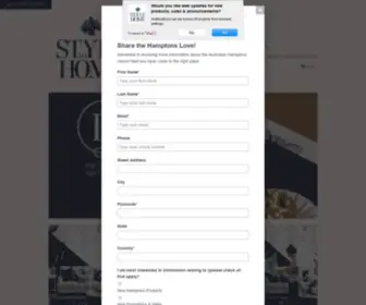 STylemyhome.com.au(Hamptons Style Furniture) Screenshot