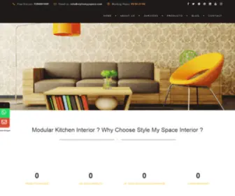 STylemyyspace.com(Budget Interior Designers In Chennai) Screenshot