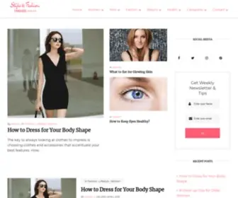 STylenfashiontrends.com(Style and Fashion Trends) Screenshot