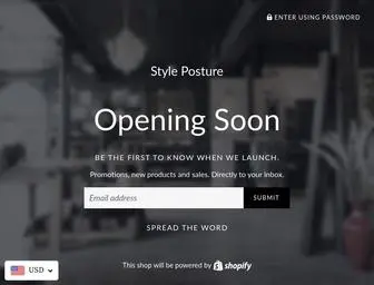 STyleposture.com(Style Posture) Screenshot