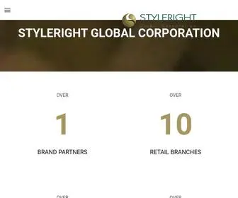 STylerightGlobal.com(Styleright Global Corp) Screenshot