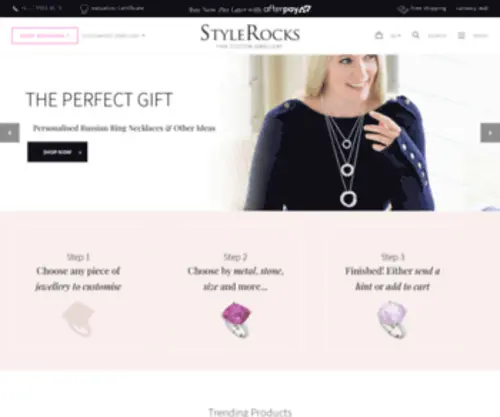 STylerocks.com(Fine Custom Jewellery) Screenshot