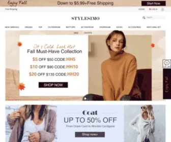STylesimo.com(Online Shopping for Dresses) Screenshot