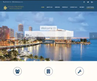 STylespm.com(Styles Property Management) Screenshot