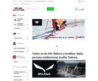 STylesport.sk(Športové oblečenie a športové potreby) Screenshot