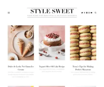 STylesweetca.com(Style Sweet) Screenshot